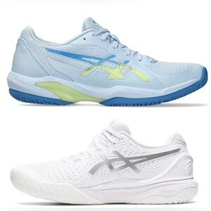 2 PAIRS ASICS TENNIS SHOES WOMEN'S 7